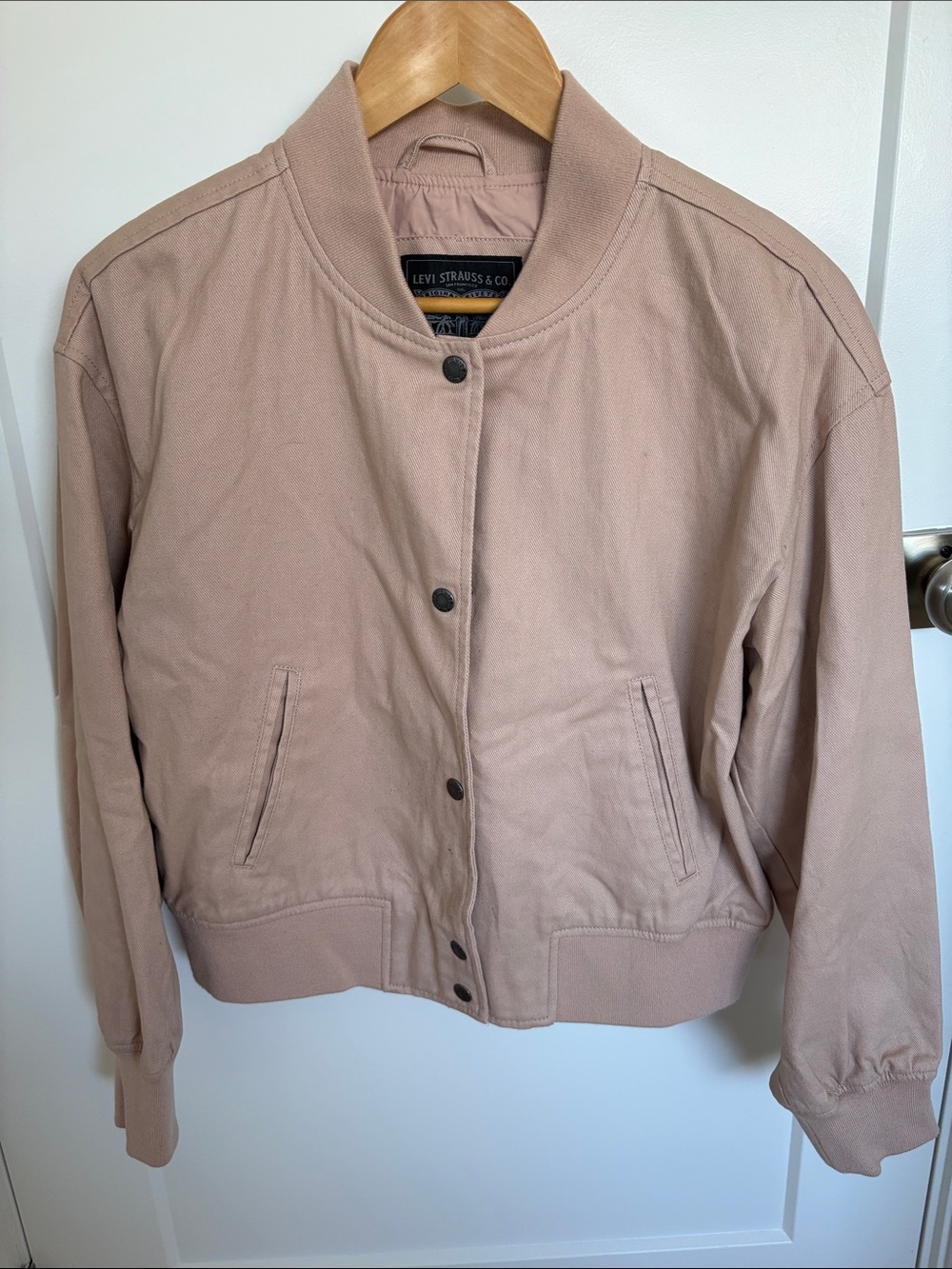 Levi's Women's Dusty Rose Bomber Jacket